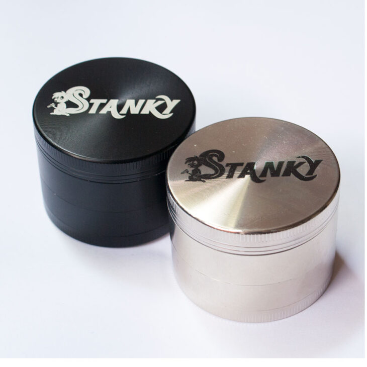 Stanky® 2 Inch Herb Grinder with Tear Drop Holes for Vaporizers Stanky Vapes
