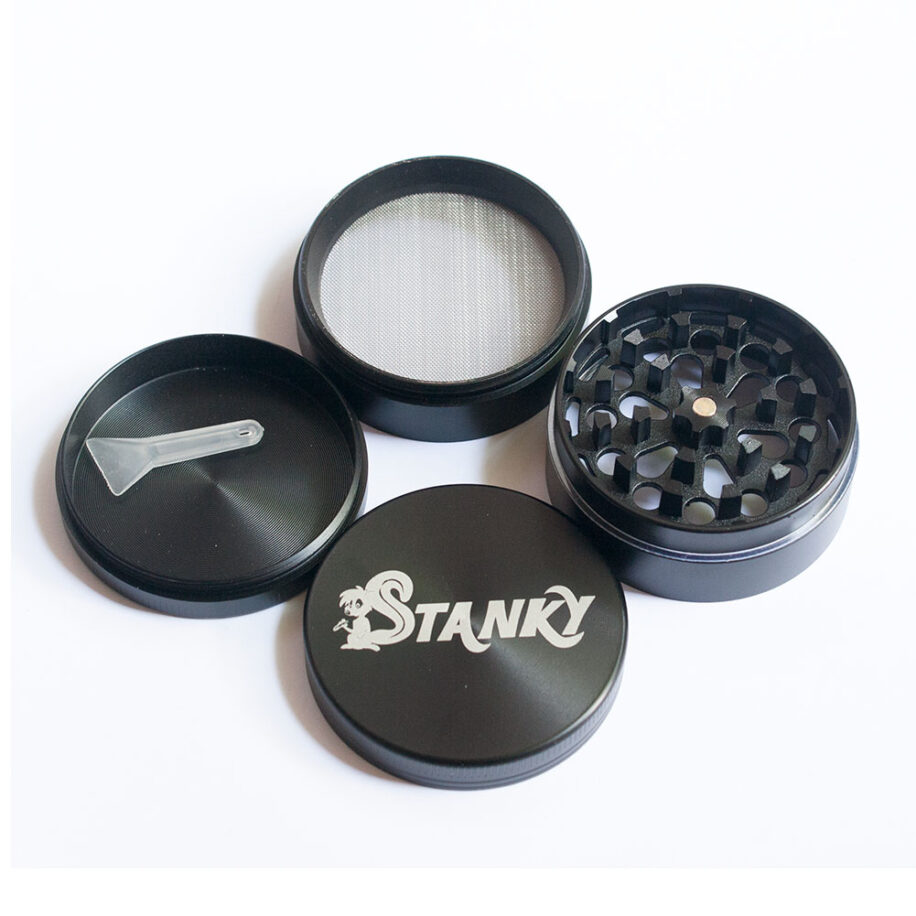 Stanky® 2 Inch Herb Grinder with Tear Drop Holes for Vaporizers Stanky Vapes